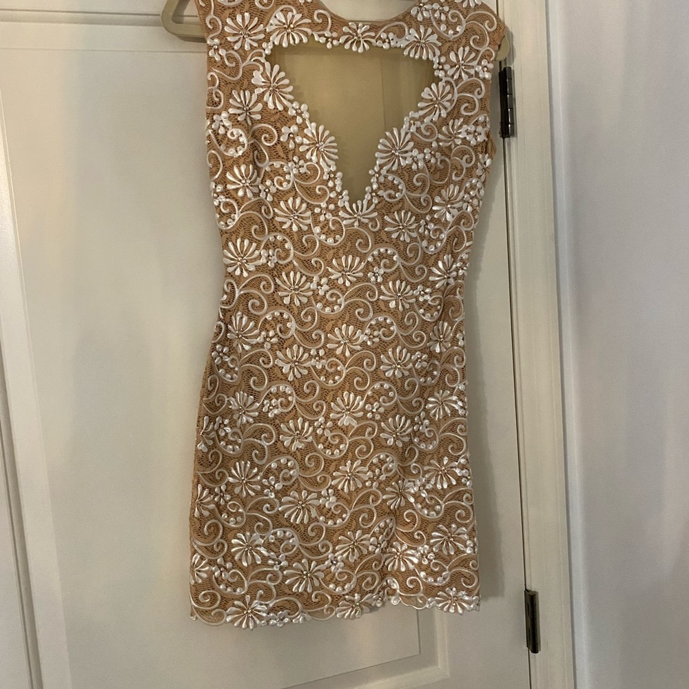 Hand painted dress